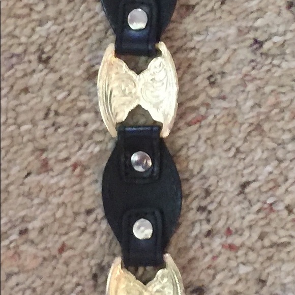 Grant Ladies Leather belt size 32 hand tooled